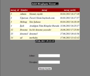 anlık mesajlaşma,update panelde anlık mesajlaşma,c#,c++